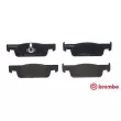 Jeu de 4 plaquettes de frein avant BREMBO P 68 069 - Visuel 1