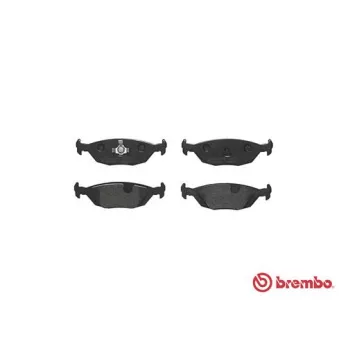 Jeu de 4 plaquettes de frein arrière BREMBO P 71 003
