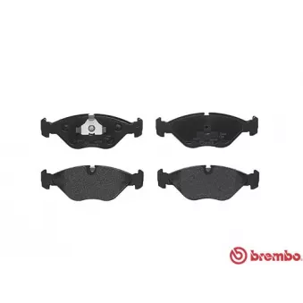 Jeu de 4 plaquettes de frein avant BREMBO P 71 005
