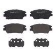 Jeu de 4 plaquettes de frein avant BREMBO P 77 001 - Visuel 1