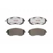 Jeu de 4 plaquettes de frein avant BREMBO P 78 013X - Visuel 1