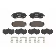 Jeu de 4 plaquettes de frein avant BREMBO P 78 021X - Visuel 1
