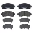 Jeu de 4 plaquettes de frein avant BREMBO P 78 028 - Visuel 1