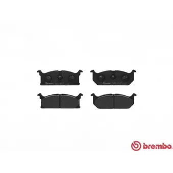 Jeu de 4 plaquettes de frein avant BREMBO P 79 003