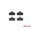 Jeu de 4 plaquettes de frein avant BREMBO P 79 007 - Visuel 1
