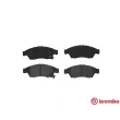 Jeu de 4 plaquettes de frein avant BREMBO P 79 014 - Visuel 1
