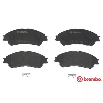 Jeu de 4 plaquettes de frein avant BREMBO P 79 032