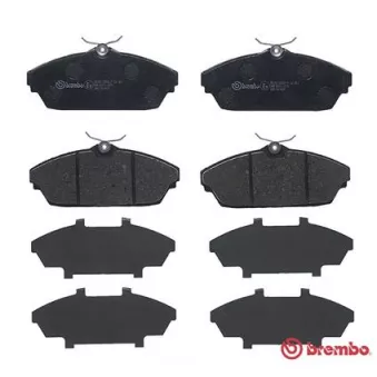 Jeu de 4 plaquettes de frein avant BREMBO P 82 003