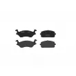 Jeu de 4 plaquettes de frein avant BREMBO P 83 004 - Visuel 1