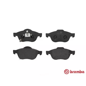 Jeu de 4 plaquettes de frein avant BREMBO P 83 043