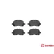 Jeu de 4 plaquettes de frein avant BREMBO P 83 044 - Visuel 1