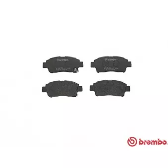 Jeu de 4 plaquettes de frein avant BREMBO