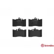 Jeu de 4 plaquettes de frein avant BREMBO P 83 058 - Visuel 1