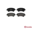 Jeu de 4 plaquettes de frein avant BREMBO P 83 064 - Visuel 1