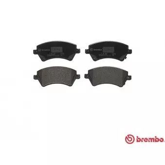 Jeu de 4 plaquettes de frein avant BREMBO P 83 064