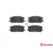 Jeu de 4 plaquettes de frein avant BREMBO P 83 067 - Visuel 1