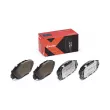 Jeu de 4 plaquettes de frein avant BREMBO P 83 071X - Visuel 1