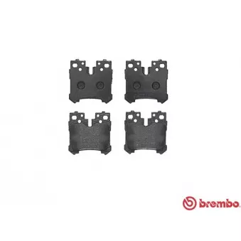 Jeu de 4 plaquettes de frein arrière BREMBO P 83 076
