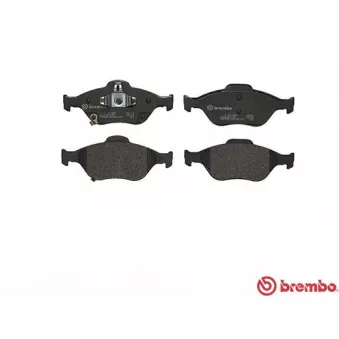 Jeu de 4 plaquettes de frein avant BREMBO