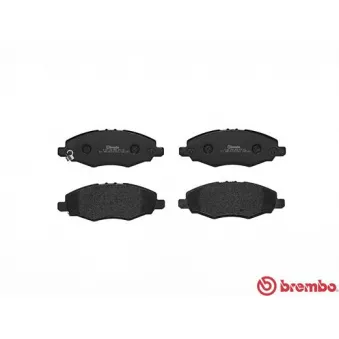 Jeu de 4 plaquettes de frein avant BREMBO P 83 094