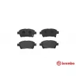 Jeu de 4 plaquettes de frein avant BREMBO P 83 097 - Visuel 1