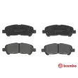 Jeu de 4 plaquettes de frein arrière BREMBO P 83 138 - Visuel 1