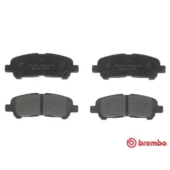 Jeu de 4 plaquettes de frein arrière BREMBO P 83 138