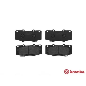 Jeu de 4 plaquettes de frein avant BREMBO P 83 140