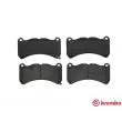 Jeu de 4 plaquettes de frein avant BREMBO P 83 146 - Visuel 1