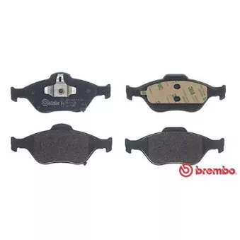 Jeu de 4 plaquettes de frein avant BREMBO