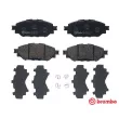 Jeu de 4 plaquettes de frein avant BREMBO P 83 167 - Visuel 1