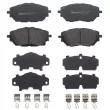 Jeu de 4 plaquettes de frein avant BREMBO P 83 171 - Visuel 1