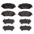 Jeu de 4 plaquettes de frein avant BREMBO P 83 172 - Visuel 1