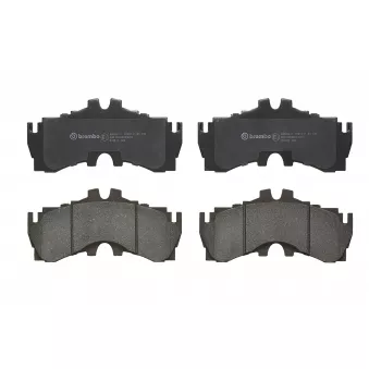 Jeu de 4 plaquettes de frein avant BREMBO