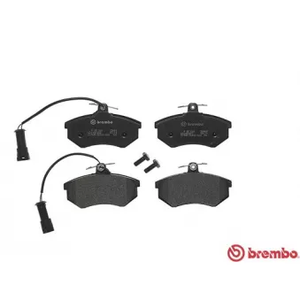 Jeu de 4 plaquettes de frein avant BREMBO P 85 016