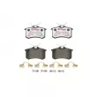 Jeu de 4 plaquettes de frein arrière BREMBO P 85 020X - Visuel 1