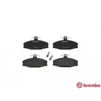 Jeu de 4 plaquettes de frein avant BREMBO P 85 022