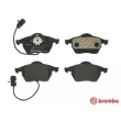 Jeu de 4 plaquettes de frein avant BREMBO P 85 026 - Visuel 1
