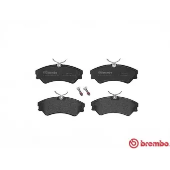 Jeu de 4 plaquettes de frein avant BREMBO P 85 028