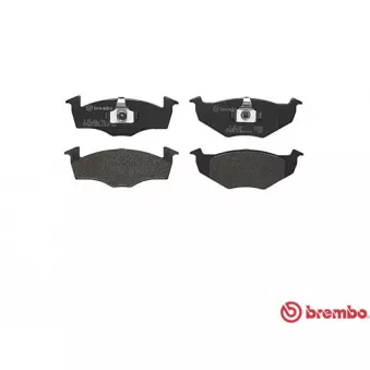 Jeu de 4 plaquettes de frein avant BREMBO P 85 031