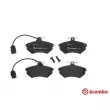 Jeu de 4 plaquettes de frein avant BREMBO P 85 034 - Visuel 1