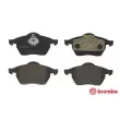 Jeu de 4 plaquettes de frein avant BREMBO P 85 035 - Visuel 1