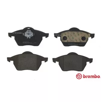 Jeu de 4 plaquettes de frein avant BREMBO P 85 036