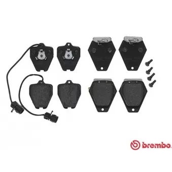 Jeu de 4 plaquettes de frein avant BREMBO P 85 038