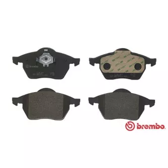 Jeu de 4 plaquettes de frein avant BREMBO P 85 039