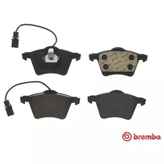 Jeu de 4 plaquettes de frein avant BREMBO P 85 052