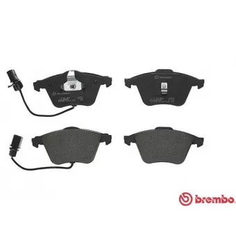 Jeu de 4 plaquettes de frein avant BREMBO P 85 056
