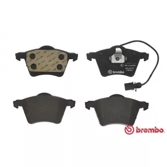 Jeu de 4 plaquettes de frein avant BREMBO P 85 062