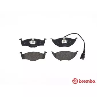 Jeu de 4 plaquettes de frein avant BREMBO P 85 063
