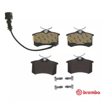 Jeu de 4 plaquettes de frein arrière BREMBO P 85 066